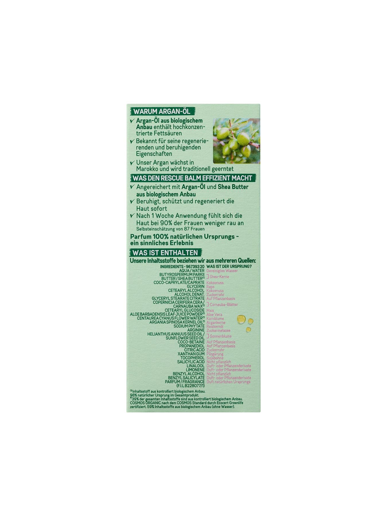 Bio-Argan-Regenerierender-Rescue-Balm-Bio-50ml-Verpackung-Rueckseite-Garnier-Deutschland-gr